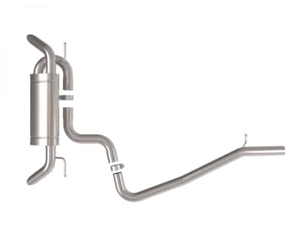 aFe Power 19-21 Audi Q3 F3 L4-2.0L (t) MACH Force-Xp 3 IN to 2-1/2in SS Cat-Back Exhaust System - Image 4