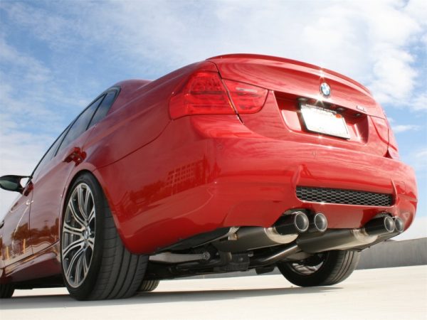 aFe MACHForce XP Exhaust Cat-Back 2.5in Dia Carbon Fiber Tips SS-304 08-13 BMW M3 (E90) V8 4.0L - Image 2