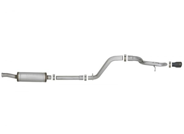 aFe MACH Force-Xp Axle-Back Hi-Tuck Exhaust System w/Black Tip 18-19 Jeep Wrangler (JL) V6 3.6L - Image 2