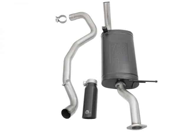 aFe MACHForce XP 2-1/2in 304 SS Cat Back Exhaust w/ Black Tips 2001-2016 Nissan Patrol (Y61) 4.8L - Image 7
