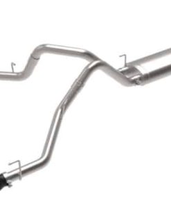 Alternative view of aFe Vulcan Series 3in 304SS Cat-Back w/ Black Tips 15-20 Ford F-150 V6 2.7L/35L(tt) / V8 5.0L