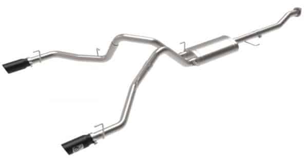 aFe Vulcan Series 3in 304SS Cat-Back w/ Black Tips 15-20 Ford F-150 V6 2.7L/35L(tt) / V8 5.0L - Image 2
