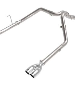 aFe Vulcan Series 3in 304SS Cat-Back 21 Jeep Gladiator V6-3.0L (td) - Dual Polished Tip