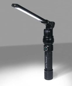 Alternative view of aFe Magnetic Folding Flashlight 350 Lumen