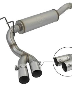 aFe POWER Rebel Series 3.5in 409 SS Cat Back Exhaust w/Pol Tips 14-17 RAM 2500/3500 V8-6.4L Hemi