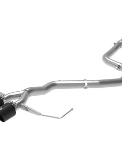 aFe Takeda Exhaust Cat-Back 19-20 Hyundai Veloster 304SS Black Dual Tips Exhaust