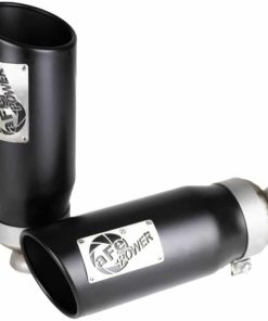 aFe MACH Force-XP 4-1/2in Steel OE Replacement Exhaust Tips - 2021+ Dodge Ram (5.7L V8) - Black