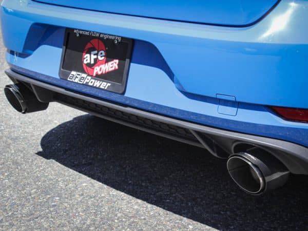 aFe MACHForce XP 3in-2.5in SS Exhaust Cat-Back 18-19 Volkswagen GTI (MK7.5) L4-2.0L (t) - Carbon - Image 4