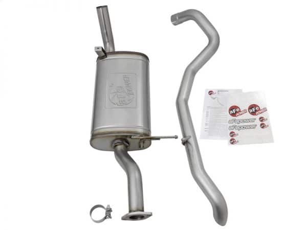 aFe MACHForce XP 2-1/2in 409 SS Cat Back Exhaust 2001-2016 Nissan Patrol (Y61) I6-4.8L 4 Door - Image 5