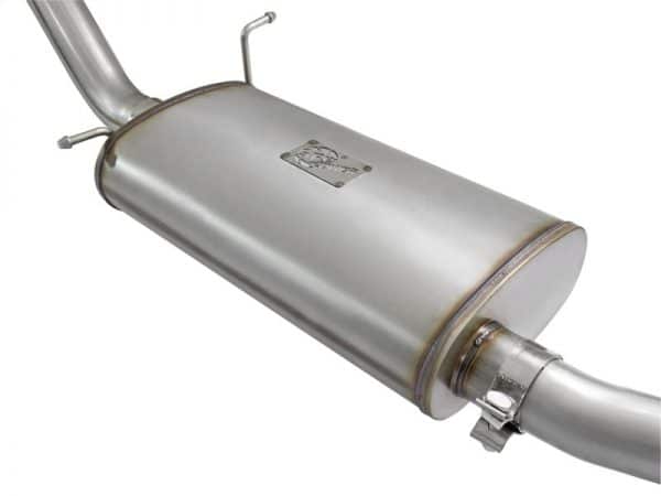 aFe MACHForce XP Exhausts Cat-Back Black Tip 09-17 GM Silverado 1500 4.3/5.3L RegCab SB/LB - Image 2