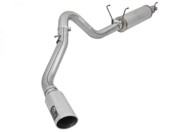 aFe MACHForce XP 4in Exhausts Cat-Back SS w/ Polished Tips 14-17 Dodge Ram 2500 V8-6.4L Hemi