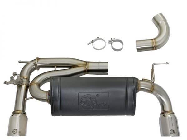 aFe MACHForce XP Exhausts Axle-Back 12-15 BMW 335i 3.0T (SS w/Polished Tips) - Image 8