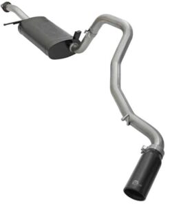 aFe MACHForce XP 2-1/2in 304 SS Cat Back Exhaust w/ Black Tips 2001-2016 Nissan Patrol (Y61) 4.8L