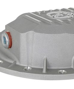 Alternative view of aFe Power Rear Differential Cover Raw w/Machined Fins Street Ser. 16-17 Nissan Titan XD (AAM 9.5-14)