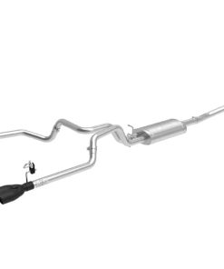 aFe Vulcan Series 3-2.5in 304SS Exhaust Cat-Back w/Blk Tips 2019 GM Silverado/Sierra 1500 L4-2.7L(t)