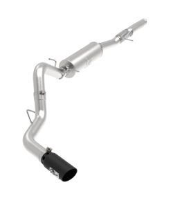 aFe Apollo GT Series 4in 409SS Cat Back Exh System w/Blk Tip 14-18 GM Silverado/Sierra 1500 V8-6.2L