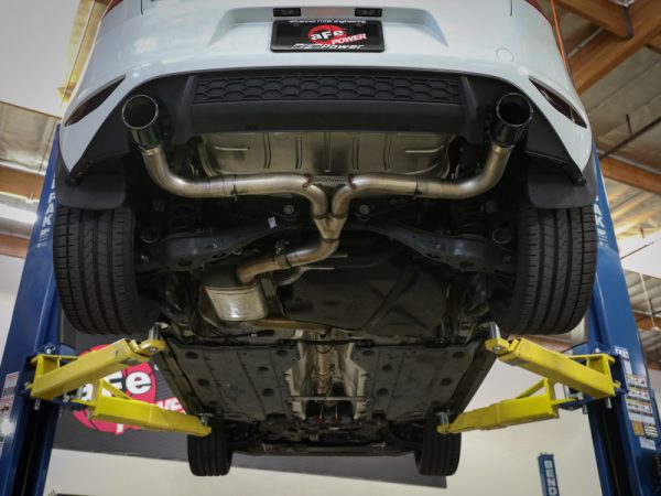aFe MACHForce XP 3in-2.5in SS Exhaust Cat-Back 15-17 Volkswagen GTI (MKVII) L4-2.0L (t) - Black - Image 4