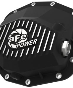 aFe POWER 21-22 Ram 1500 TRX Hemi V8 6.2L (sc) PRO Series Rear Differential Cover Black w/ Machined