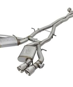 aFe MACHForce XP 3in 304 Stainless Steel Cat-Back Exhaust 16-17 Chevy Camaro SS V8-6.2L