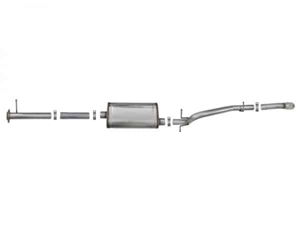 aFe MACH Force-Xp Hi-Tuck 3in. 409 SS C/B Exhaust 15-18 GM Colorado L4-2.5L/V6-3.6L - Polished Tip - Image 7