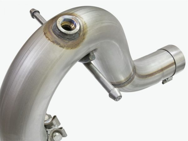aFe Rebel Series DPF-Back 3in Side Exit SS Exhaust w/ IC Polished Tips 2016 GM Colorado/Canyon 2.8L - Image 4