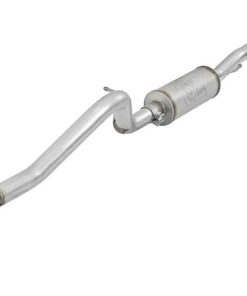 aFe Scorpion 2-1/2in Aluminized Steel Cat-Back Exhaust 07-18 Jeep Wrangler (JK) V6 3.6L/3.8L (2/4dr)