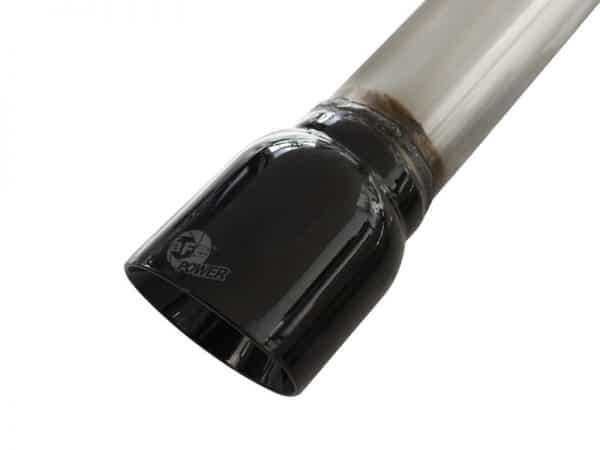 aFe 17-19 Audi A4 (B9) MACH Force-Xp 3in to 2.5in 304 SS Cat-Back Exhaust System-Dual SS Tips - Image 2