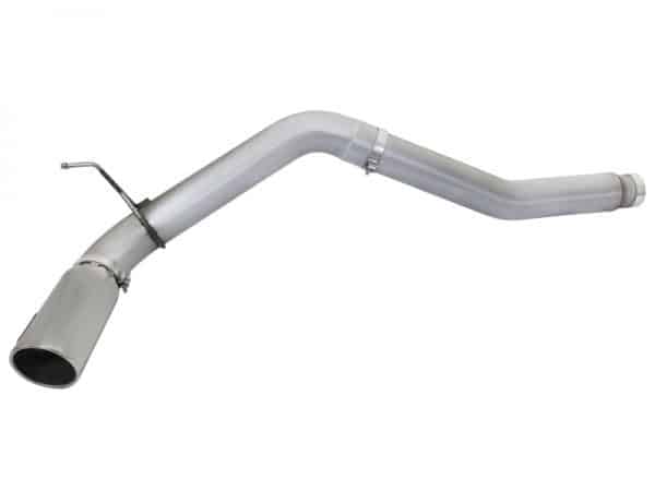 aFe Atlas Exhaust 5in DPF-Back Exhaust Aluminized Steel 2016 Nissan Titan XD V8-5.0L w/ Polished Tip - Image 2