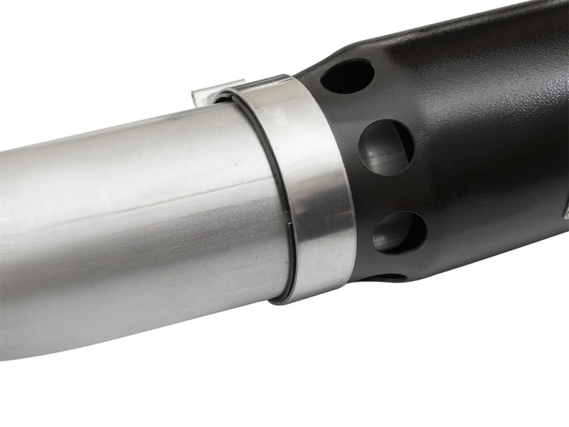 aFe LARGE Bore HD DPF-Back SS Exhaust w/ Black Tip 2016 Nissan Titan XD V8-5.0L (td) - Image 5