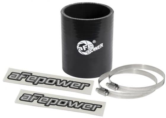 Alternative view of aFe MagnumFORCE Coupling Kit 2-1/4in ID x 3in L Straight - Silicone