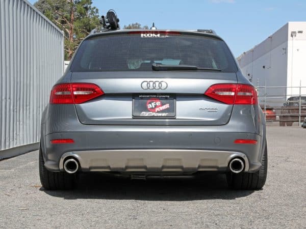 afe MACH Force-Xp 13-16 Audi Allroad L4 SS Cat-Back Exhaust w/ PolishedTips - Image 3
