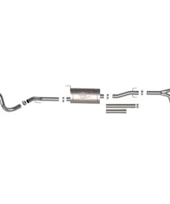 Alternative view of aFe 2022 Toyota Tundra V6-3.5L (tt) Vulcan Series 2.5in to 3in 304 SS Cat-Back Exhaust w/ Polish Tip
