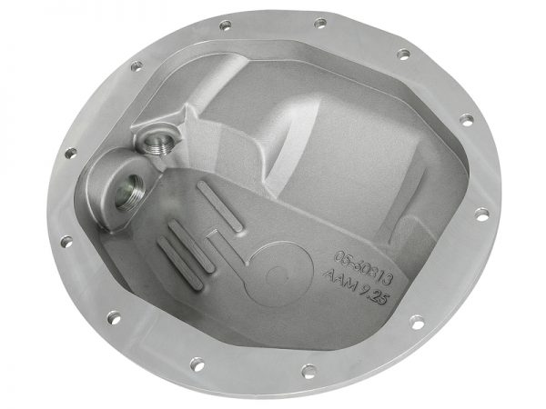 aFe Power Street Series Front Differential Cover Raw w/ Machined Fins 13-18 RAM V8 5.7/6.4L - Image 4