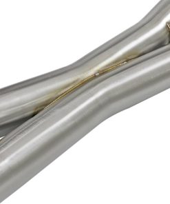 Alternative view of aFe MACH Force-Xp 3.5in 304 SS Cat-Back w/Polished Tips 15-18 BMW X5 M (F85)/X6 M (F86) V8-4.4L S63