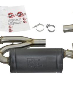 Alternative view of aFe MACHForce XP Exhausts Axle-Back 12-15 BMW 335i 3.0T (SS w/Polished Tips)