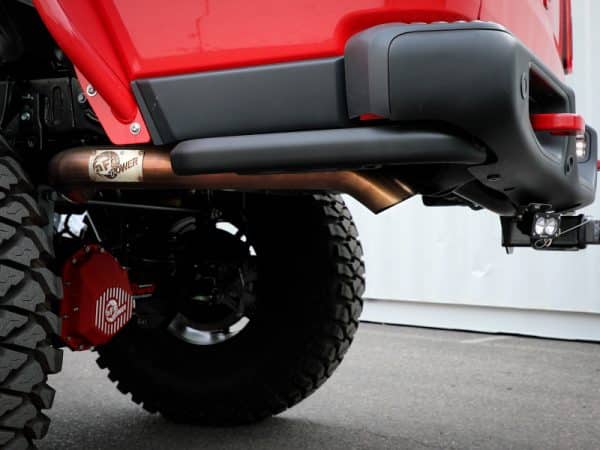 aFe +20 Jeep Gladiator MACH Force-Xp 3 IN 409 Stainless Steel Cat-Back Hi-Tuck Cat-Back - Image 5