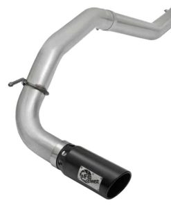 aFe ATLAS Exhaust 4in DPF-Back AL Nissan Titan XD 2016 V8-5.0L (td)