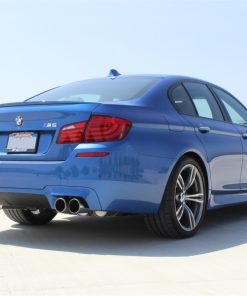 Alternative view of aFe MACHForce XP Exhaust 304SS Cat-Back w/ Polished Tips 12-13 BMW M5 (F10) V8 4.4L (tt)