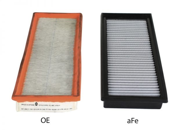 aFe MagnumFLOW OEM Replacement Air Filter Pro DRY S 12-14 Fiat 500 L4 1.4L - Image 3