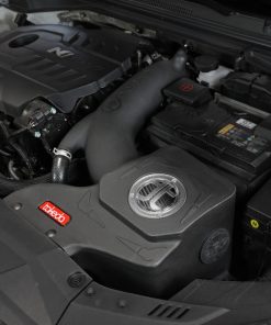 Alternative view of AFE Takeda Momentum Cold Air Intake System w/Pro DRY S Filter Hyundai Veloster N 19-20