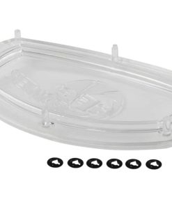 Alternative view of aFe Momentum Cold Air Intake System Replacement Sight Window- Oblong Clear