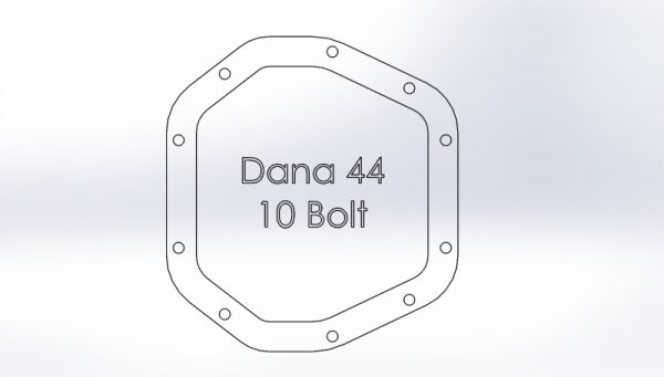 aFe Diff Cover 97-18 Jeep Wrangler (TJ/JK) ONLY Dana 44 Axle Front or Rear (Pro Series) - Image 6