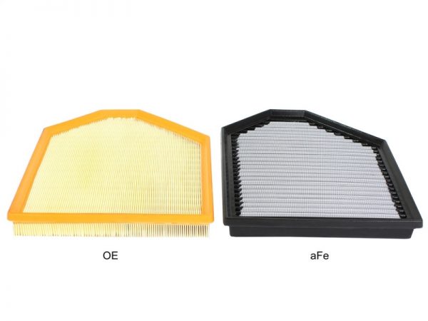 aFe MagnumFLOW OEM Replacement Air Filter PRO DRY S 11-16 BMW X3 xDrive28i F25 2.0T - Image 4