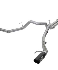 aFe MACHForce XP 3in 409-SS Exhaust Cat-Back 2017 Ford F-150 Raptor V6-3.5L (tt) w/ Black Tip