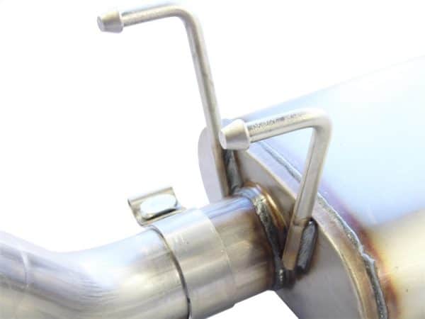aFe MACHForce XP Exhausts Cat-Back SS w/Polished Tips 99-04 Toyota Tacoma L4-2.7L - Image 4