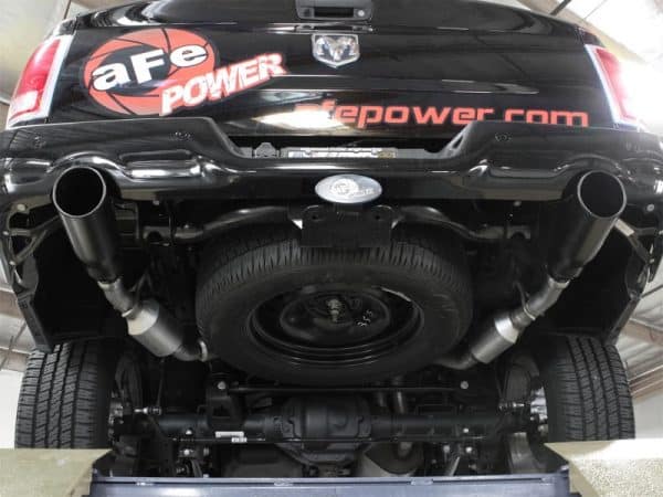 aFe Power 09-15 Dodge Ram 3.0L/5.7L Black Exhaust Tip Upgrade - Image 2
