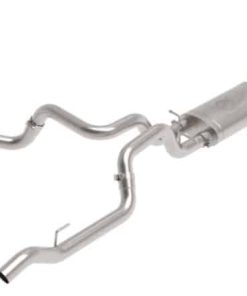 Alternative view of aFe Gemini XV 3in 304 SS Cat-Back Exhaust w/ Cutout 19-21 GM Silverado/Sierra 1500 V8