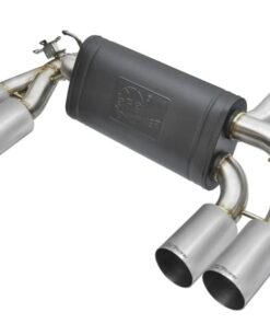 aFe MACHForce XP 3in - 2 1/2in Axle Back 304SS Exhaust w/ Polished Tips 16-17 BMW M2 (f87)