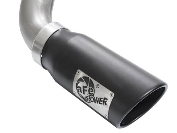 aFe MACHForce XP Exhausts Cat-Back Black Tip 09-17 GM Silverado 1500 4.3/5.3L RegCab SB/LB - Image 4