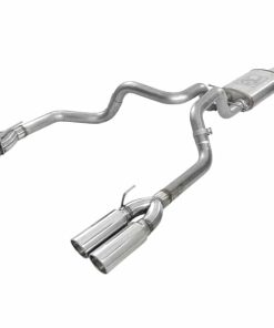 aFe Vulcan Series 4-3in 304SS Exhaust Cat-Back w/ Pol Tips 2019 GM Silverado/Sierra 1500 V8-6.2L